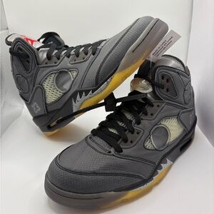 JORDAN 5 OFF WHITES BRAND NEW OG ALL